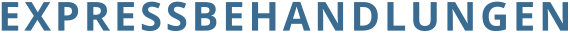 EXPRESSBEHANDLUNGEN
